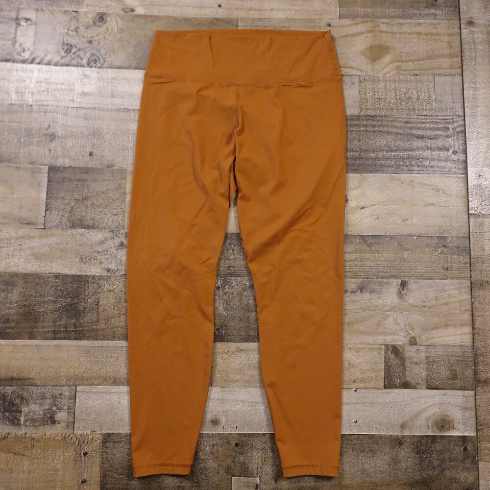 Everlane ReNew High Rise Leggings Women’s XXL Rust Orange 28”